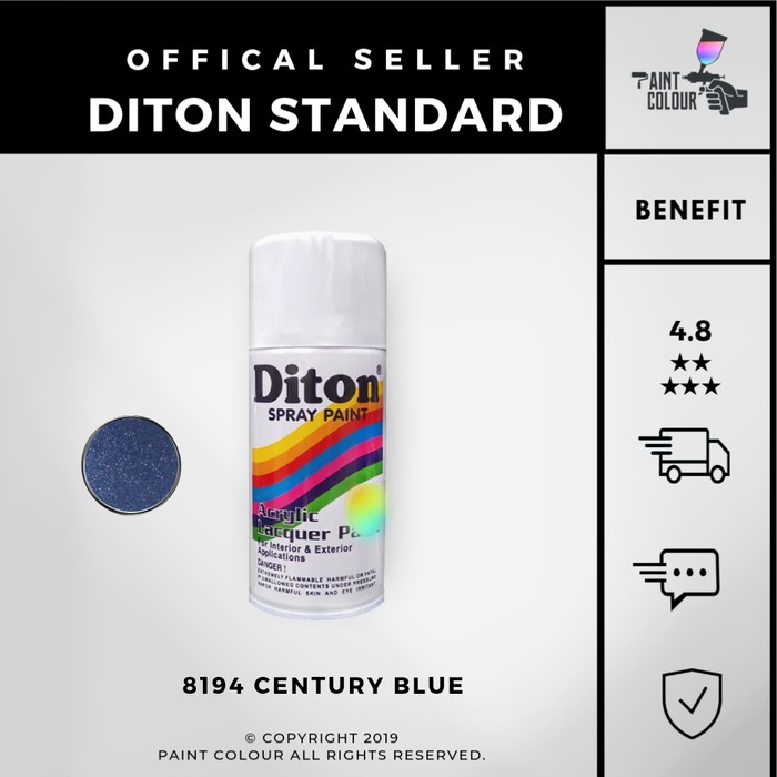 Diton 8194 Century Blue Cat Semprot/Pylox/Samurai Motor/Helm/Gundam