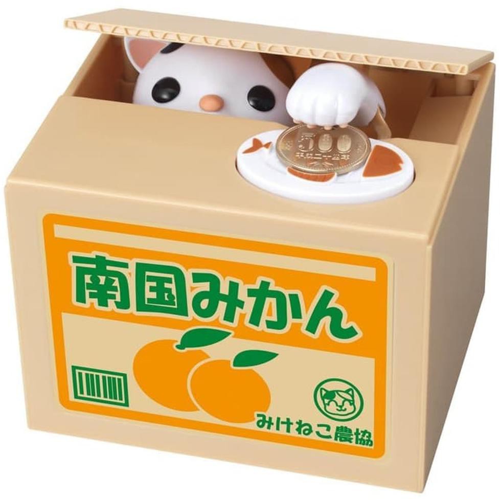 TERMURAH ITAZURA KITTY COIN BANK CELENGAN KOIN CELENGAN KUCING PENGAMBIL KOIN
