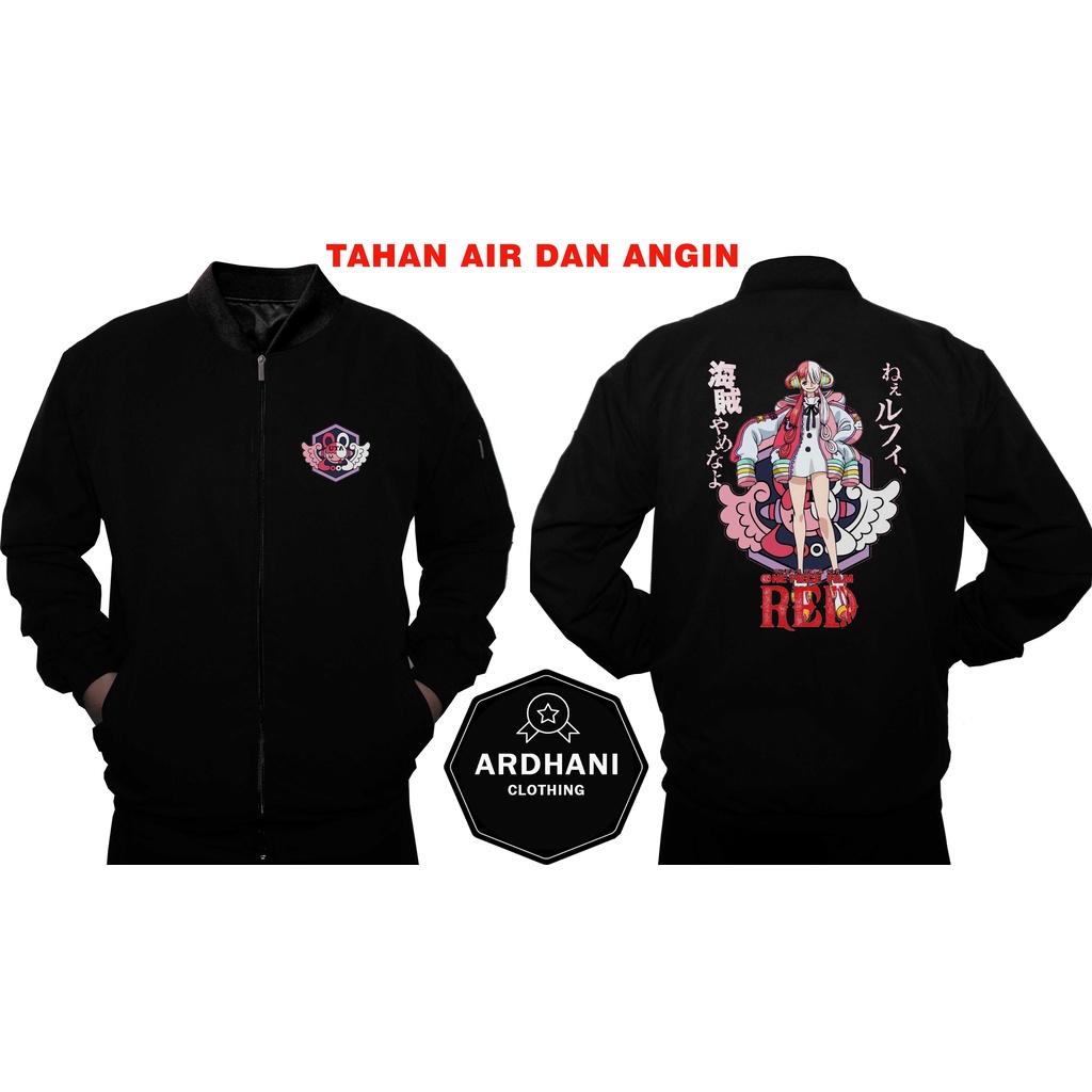 Jaket Bomber One Piece Film Red Uta High Quality