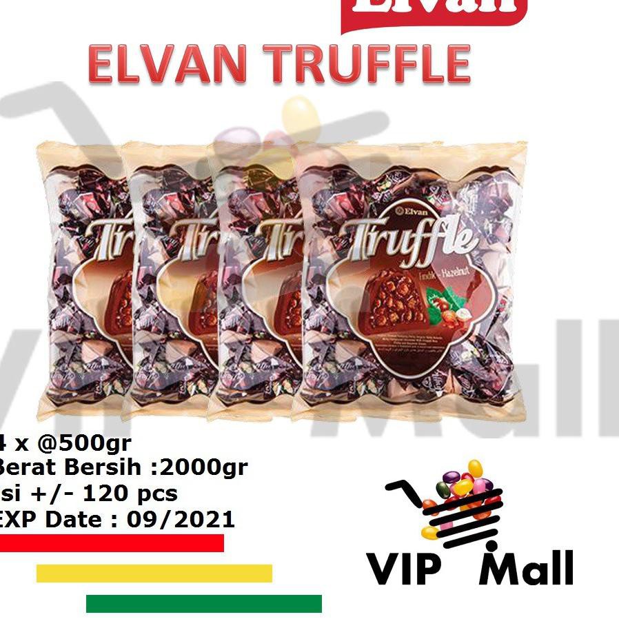 

【TGP】 ELVAN TRUFFLE 2 Kg CHOCOLATE (Coklat Arab Turki Turkey)