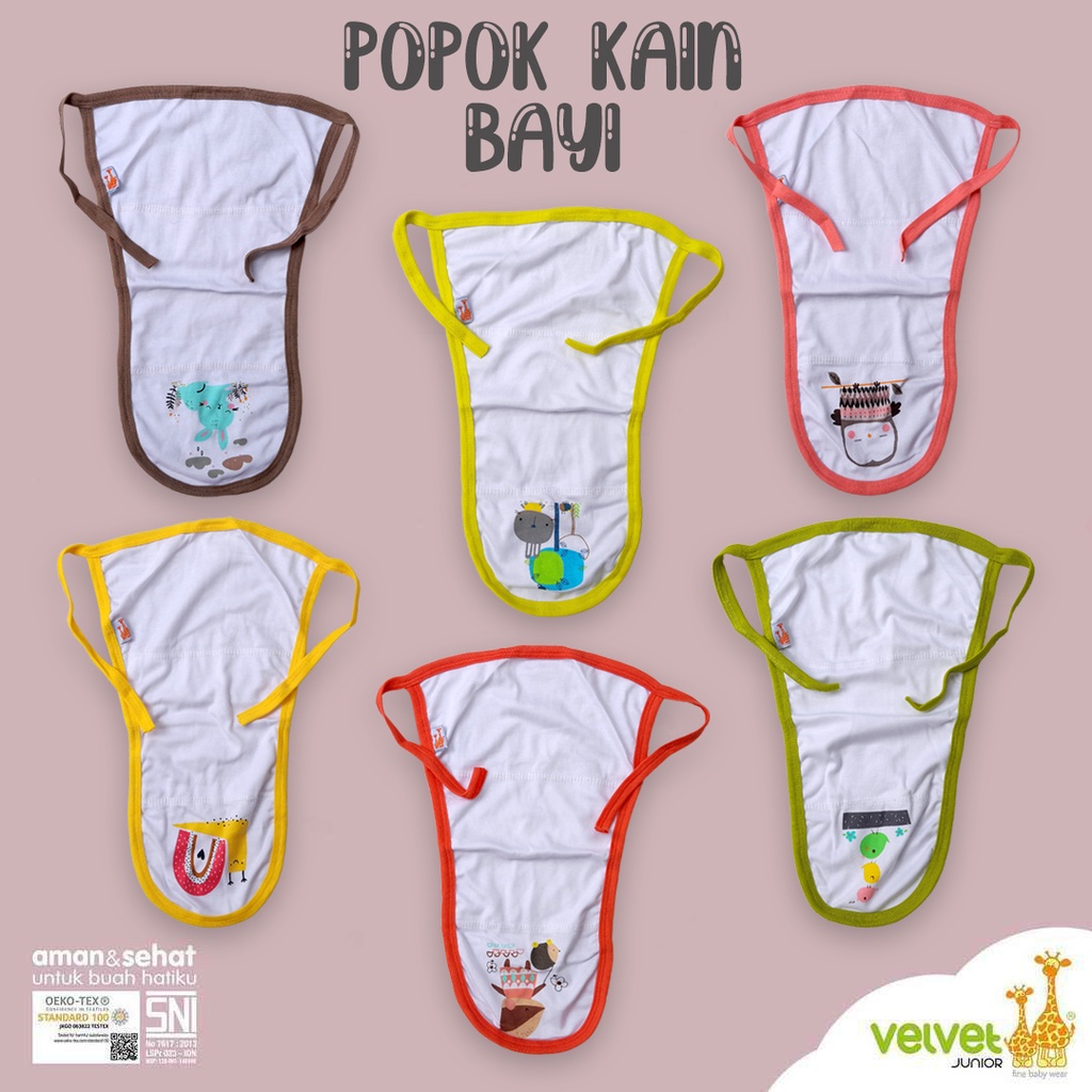 Newborn Velvet Popok Bayi Velvet Junior alt vv