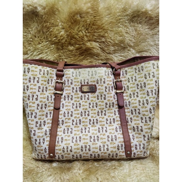 Preloved Bag / Tas Preloved Sisley Tote Bag