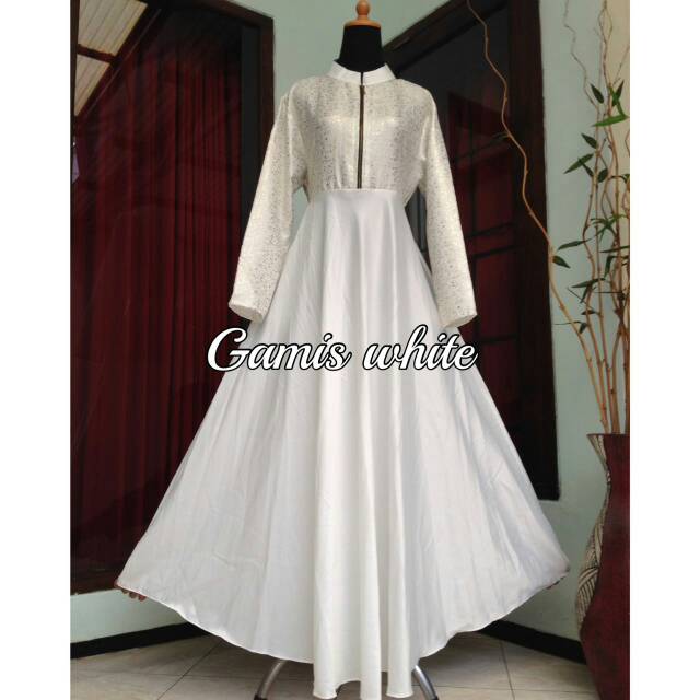 Gamis white roberto