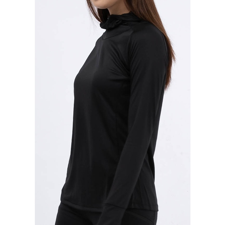 Trijee Baju Olahraga Lengan Panjang Wanita Lari/Casual/Outdoor/ Lyssa  - Black