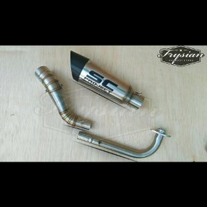 Knalpot Racing Yamaha Aerox 155 Vva Nmax 150 155 Sc Project S1