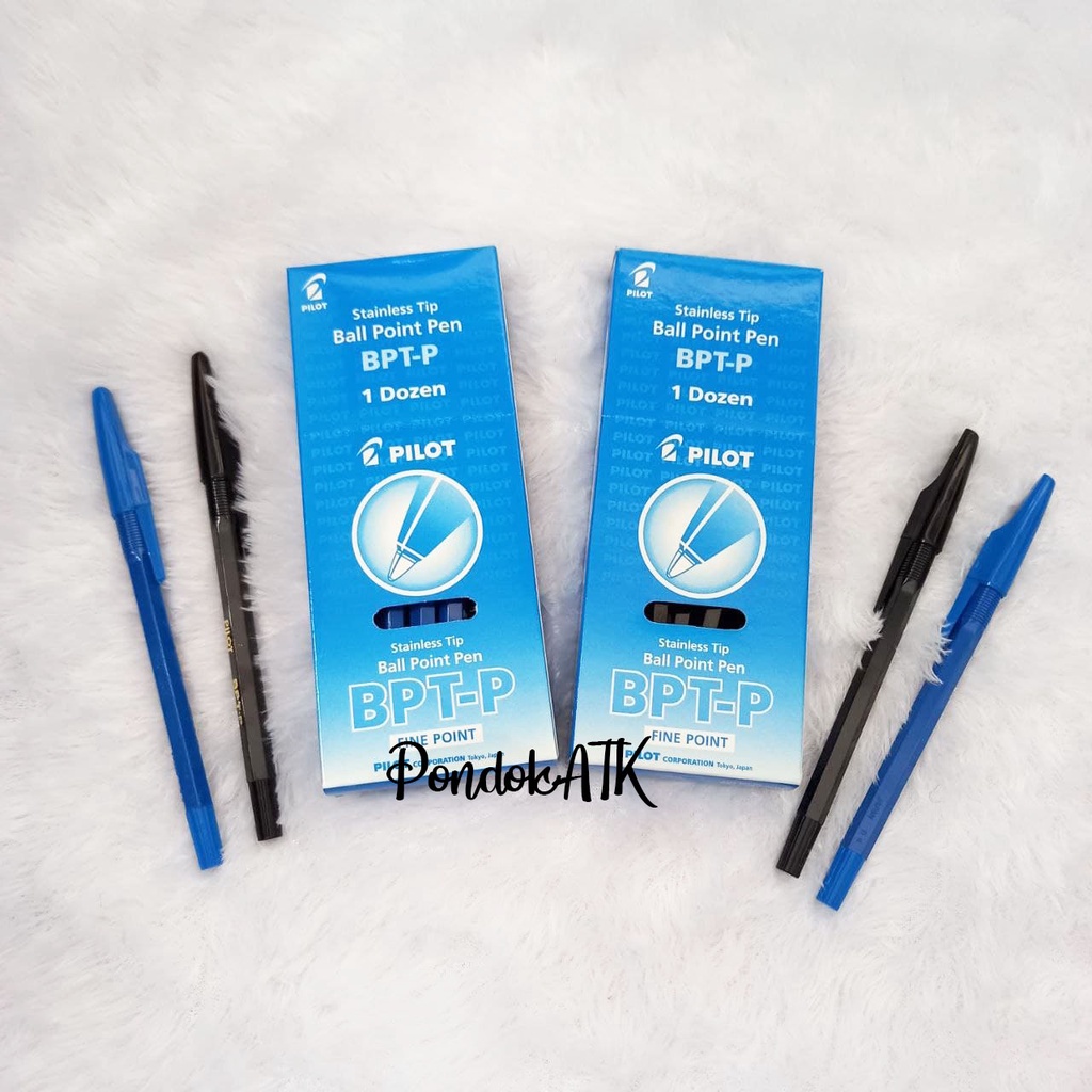 

Pulpen Bolpen Bolpoint Pilot BPT - P / BPTP Bolpen Hitam Biru Merah