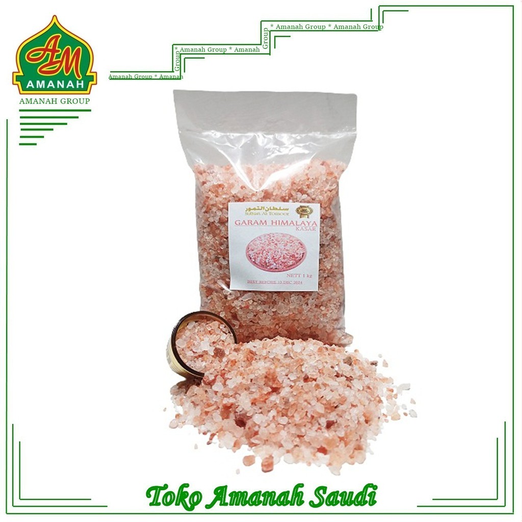 

Garam Himalaya Kasar 1kg- Himalayan Salt Pink