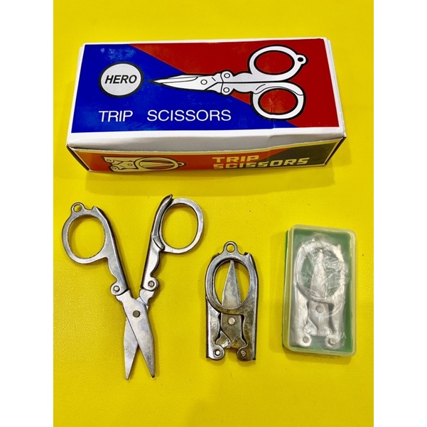 GUNTING KECIL LIPAT / Gunting Kecil Tajam / Gunting Kecil serbaguna / Gunting Lipat stainless steel