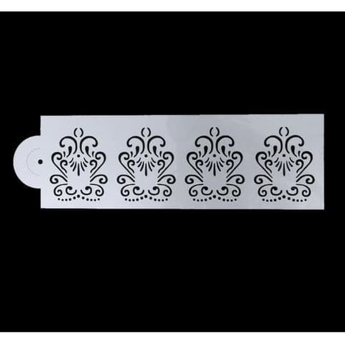 

Flower Vines Cake Stencil (4pcs) #14