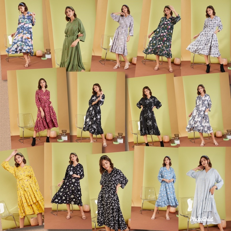 [COD✔️] DASTER FASHION BY SENYENYAKITU FREYA SERIES | ARMII.ID|DASTER JUMBO