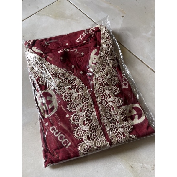 TERLARIS SETELAN ARAB GUCI | RESLETING DEPAN BUSUI | RENDA MILO | RAYON SUPER GRADE A ORI | TALI