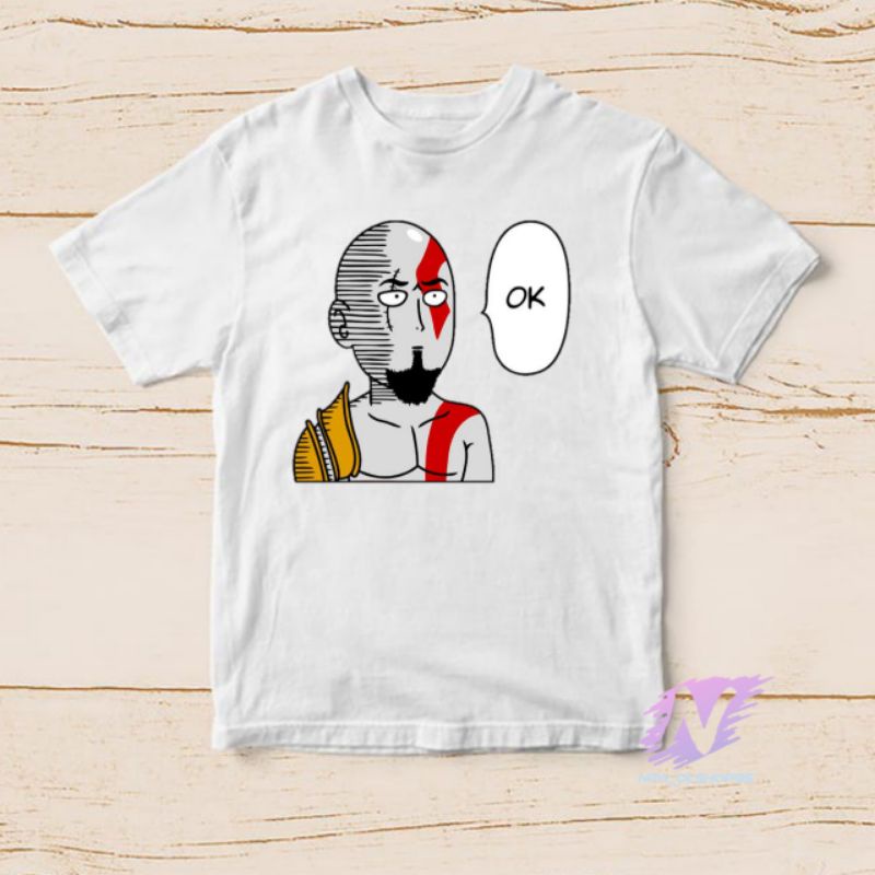 kaos anak one punchman godofwar