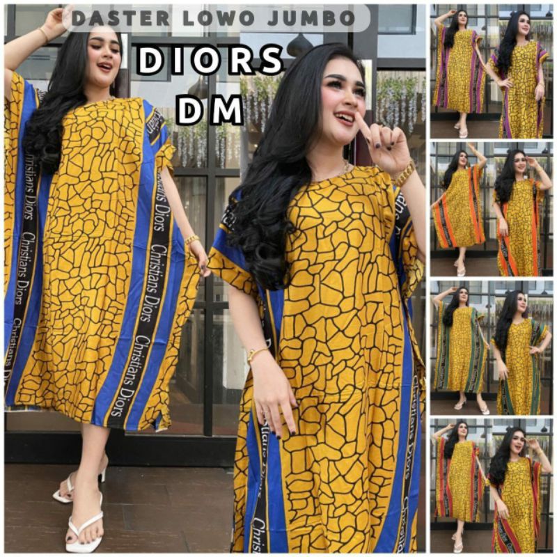 DASTER LOWO JUMBO LD 120-130 BAHAN RAYON SANTUNG ADEM BERKUALITAS.