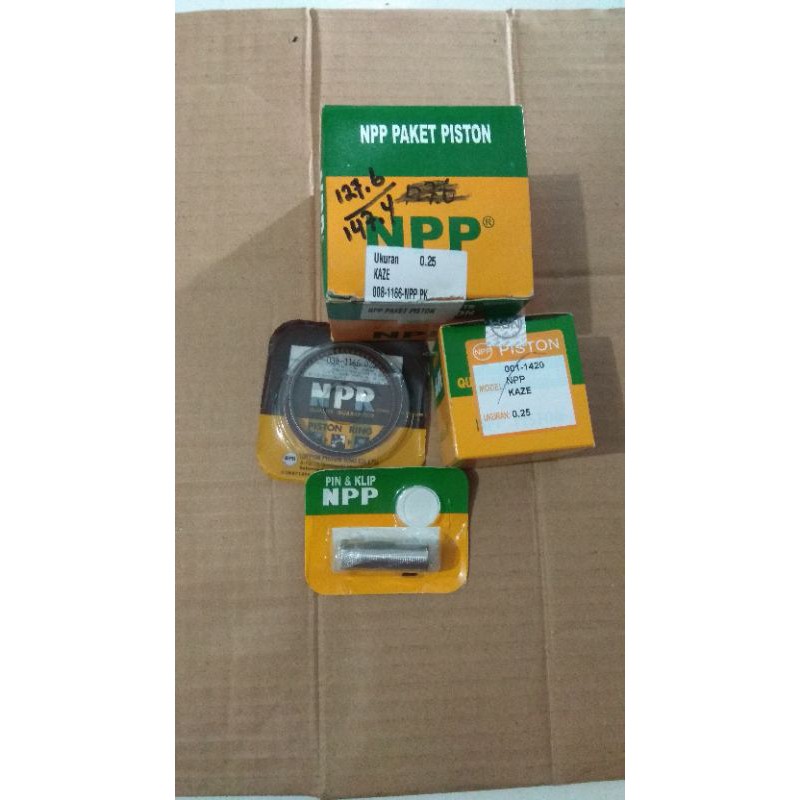 Piston Kit Paket seher NPP Kaze Over Size 125, 150, 175, 200