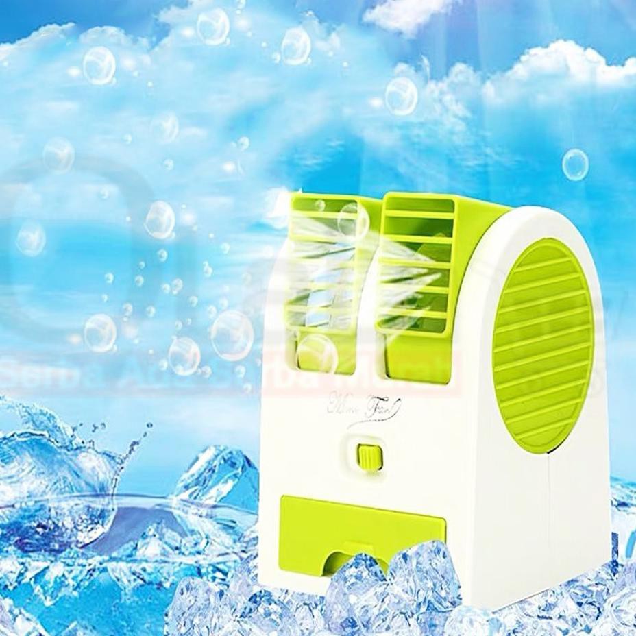 FIK AirConditioner (AC) Mini Portable 2 Pintu / Ac Duduk Mini Double Fan Pendingin Ruangan MY-0199⋆