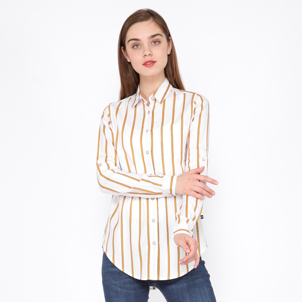 

C2 Helman White Casual Shirt