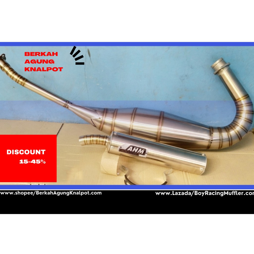 Knalpot Ninja R Ninja RR Ninja SS Ninja 2 Tak Ninja 150  AHM Type Cobra.