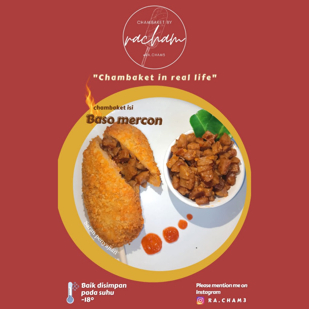 

Corndog Daging Varian Baso Mercon Frozen Food