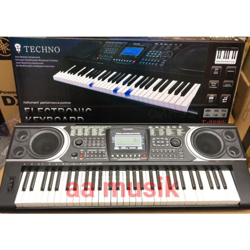 KEYBOARD TECHNO T9890i ORIGINAL 61 KEY 5 OKTAV