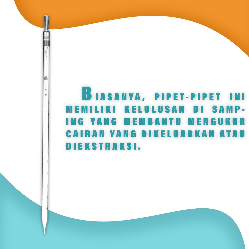 Pipette Serelogical Kaca, (10pcs/box), SM