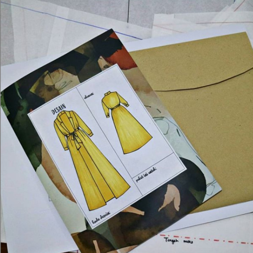 POLA INSTAN OUTER / TUNIK WANITA DEWASA