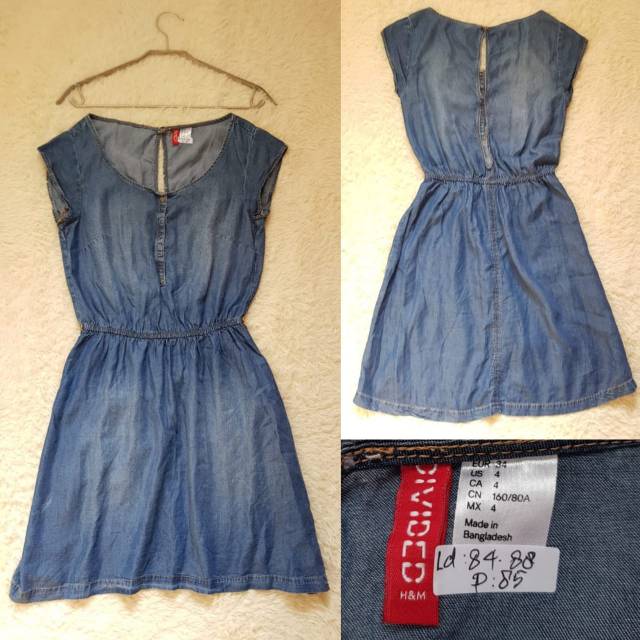 Preloved dress denim