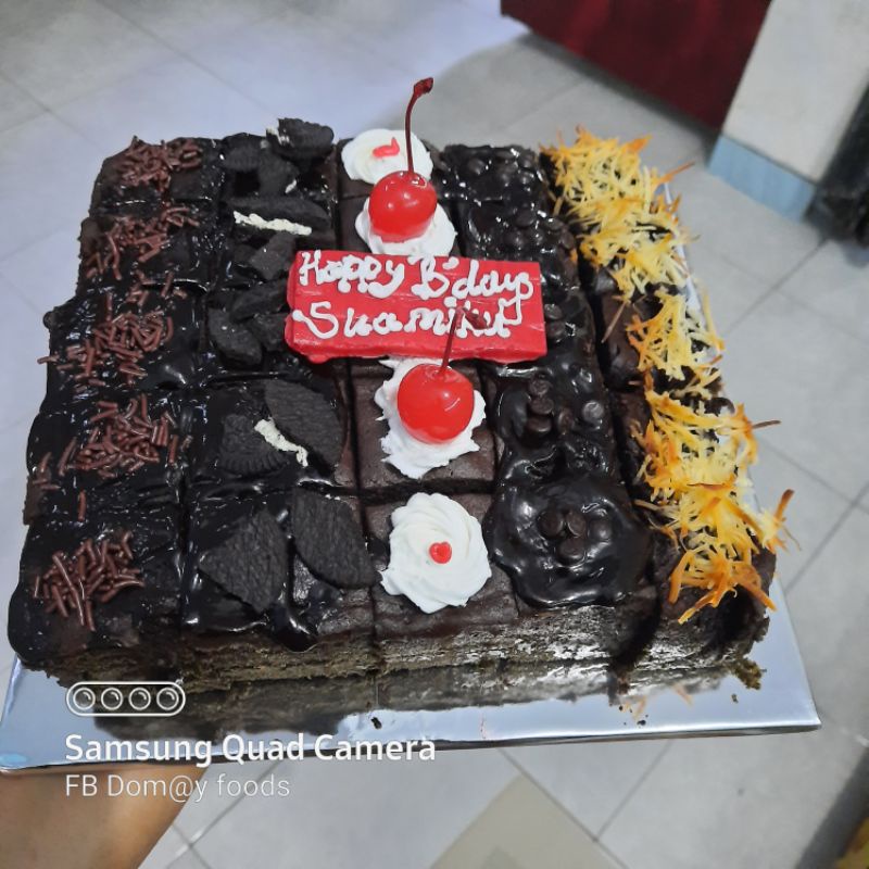 

brownis panggang domay foods