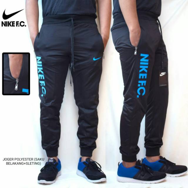 Jogger Panjang Slimfit (Saku Sleting)