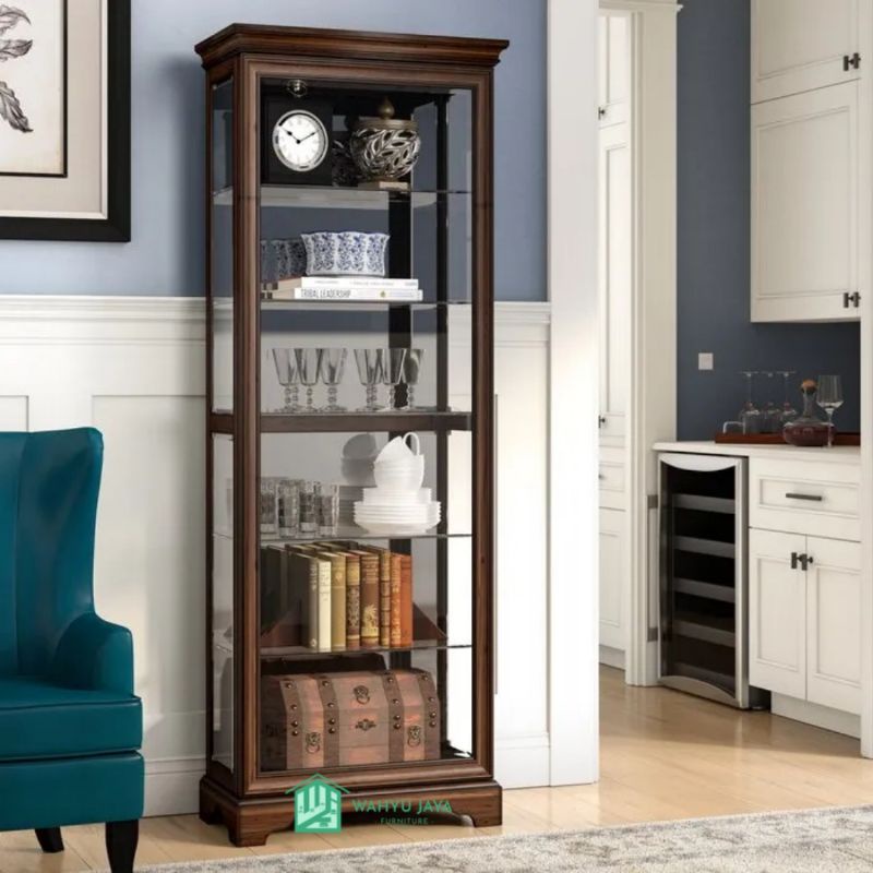 Lemari Hias Kaca Minimalis