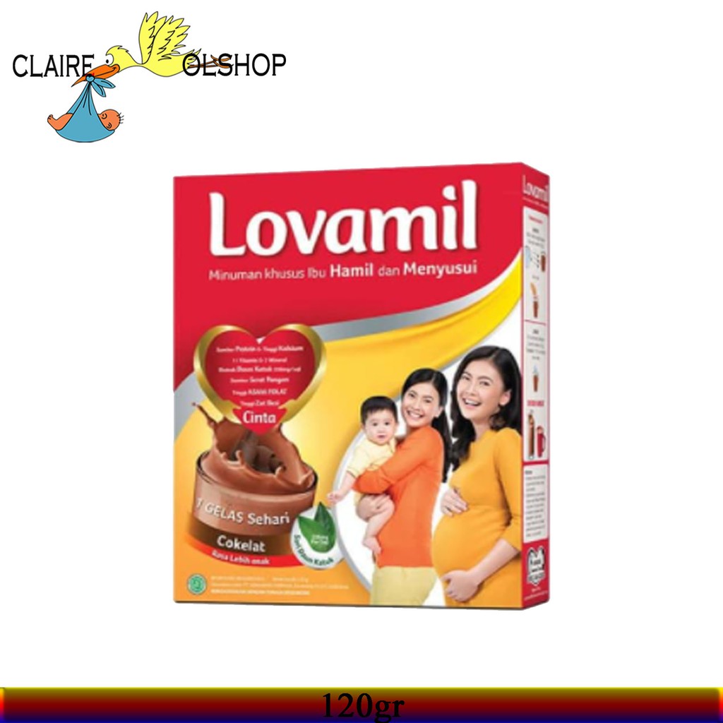 LOVAMIL SUSU IBU HAMIL & MENYUSUI RASA COKELAT 120gr