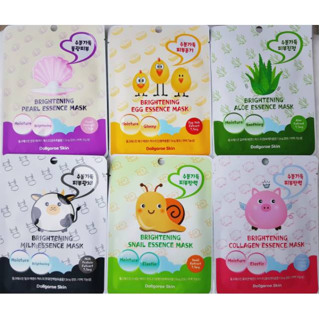 SALE EXPIRED 24 JUNI 2022 .BRIGHTENING ESSENCE MASK - SHEET MASK KOREA