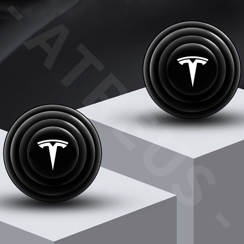 4/8/12 Pcs Tesla Universal Bagasi Pad Pintu Shock Stiker Absorber Buffer Bantal Peredam Suara Untuk Tesla Model 3 Y S X