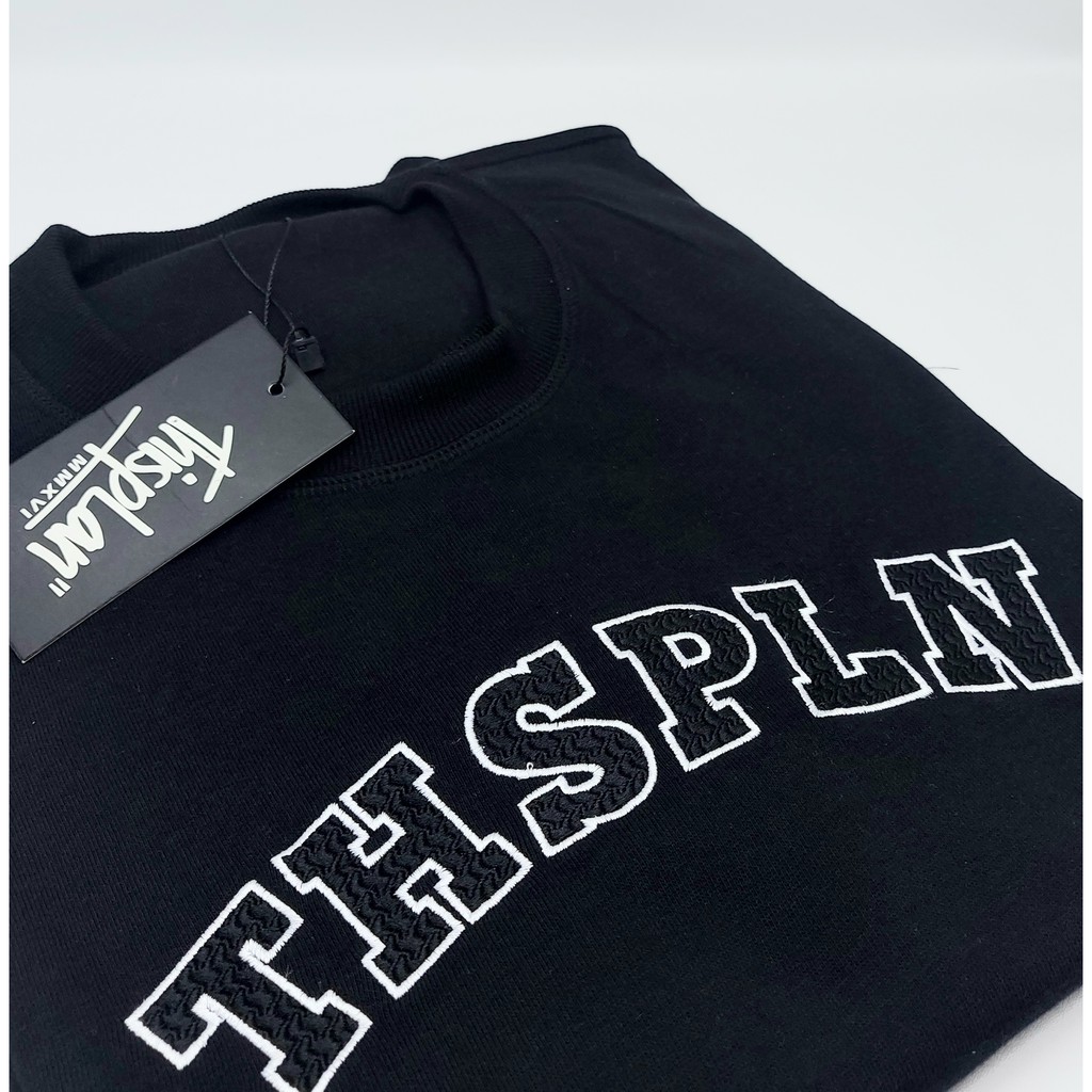 CREWNECK THISPLAN LOGO BASIC BLACK