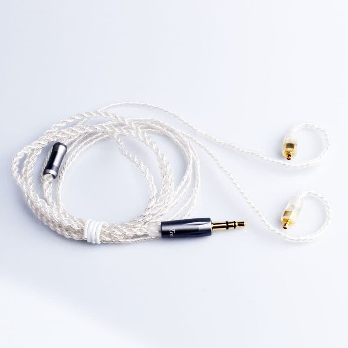 TRN - Silver Cable - MMCX and 2 Pin 0.75mm