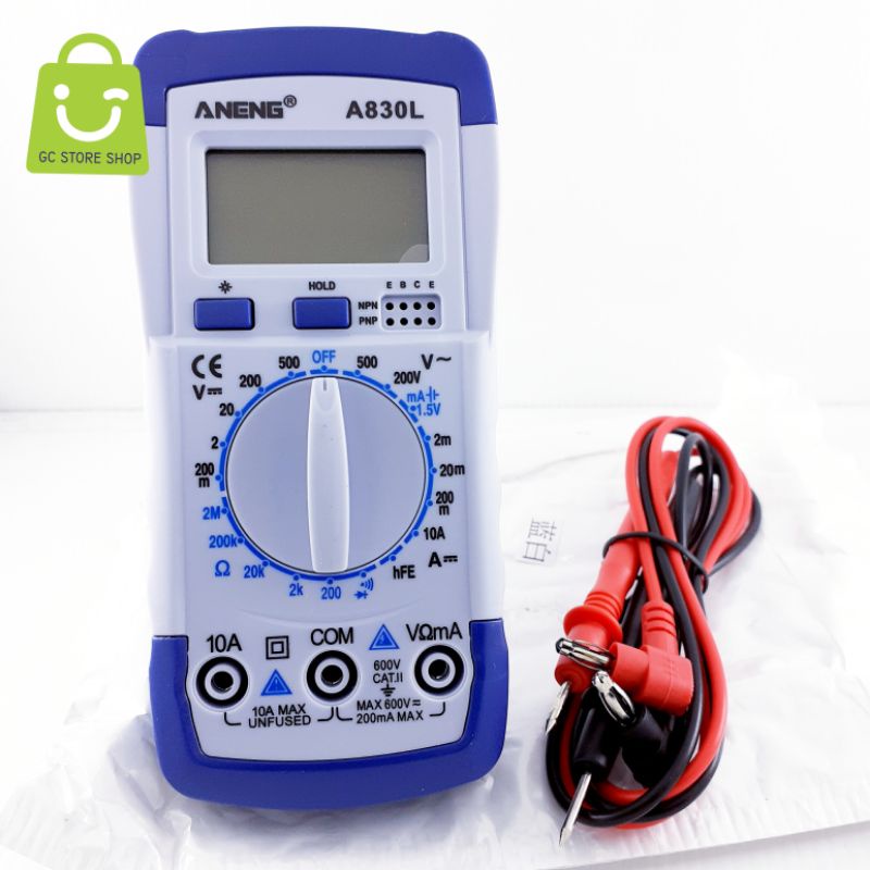 Avometer Digital Multitester ANENG A830L