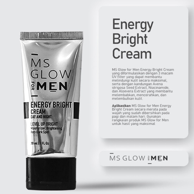 ✨ AKU MURAH ✨ MS Glow Paket For Men BPOM