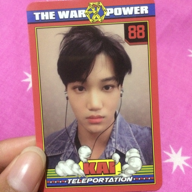 PHOTOCARD KAI EXO POWER