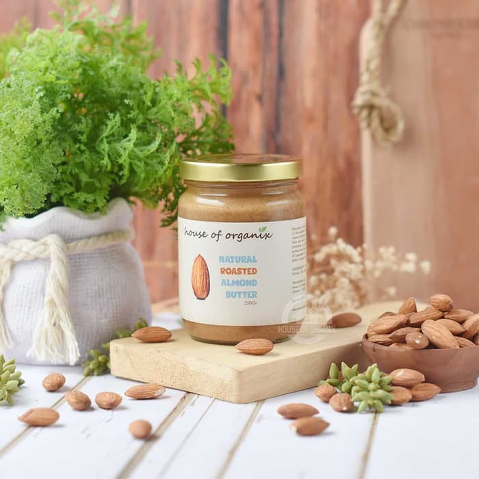 

HouseOfOrganix Natural Almond Butter Original - 250 Gr
