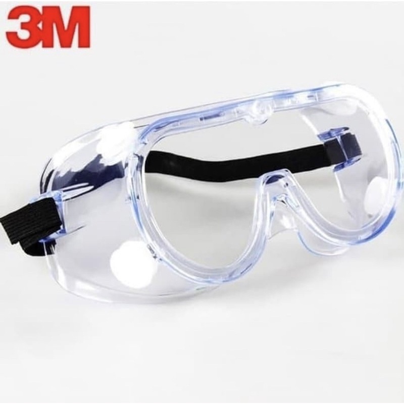 [MINZY.ID] KACAMATA SAFETY GOOGLE 3M 1621 / KACAMATA PENGAMAN / KACAMATA ANTI VIRUS / SAFETY GOOGLE 