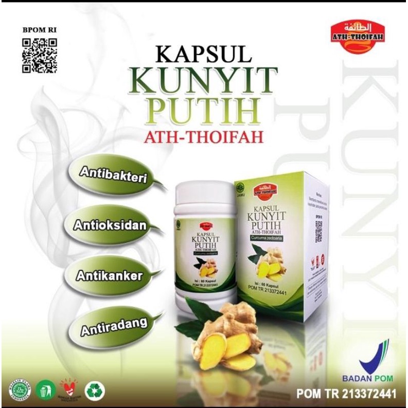 kunir | Kunir Putih | Kapsul Kunyit Putih