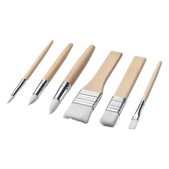 

Kuas Cat Anak / Malakuas Cat Lukis Isi 6 Kualitas Premium