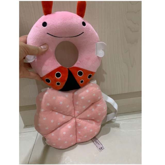 Bantal penyangga kepala belajar jalan ladybug