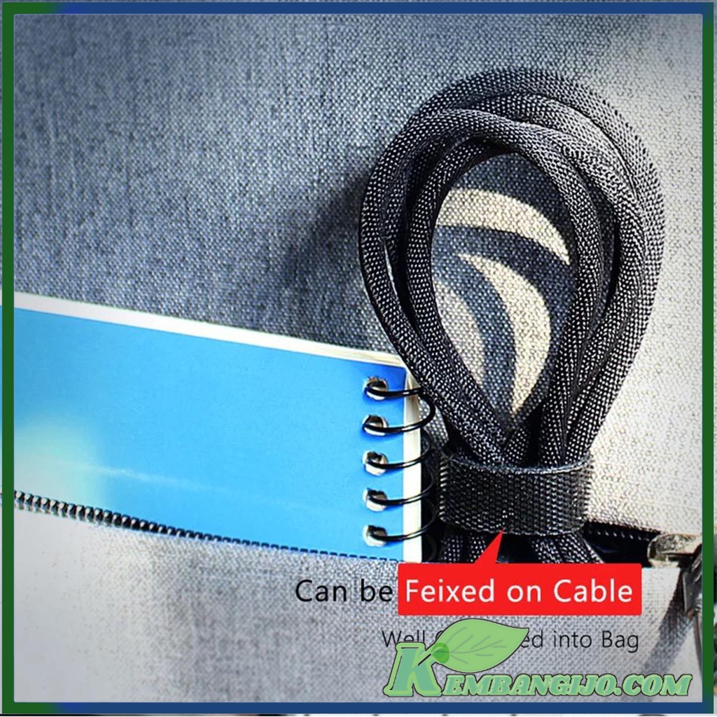 Pengikat Kabel Charger Mic Listrik Kabel Organizer