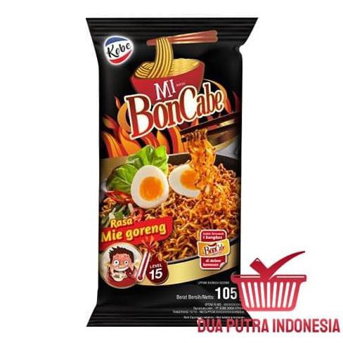 

Terlaris# Mi / Mie Instant Bon Cabe / Boncabe Level 15 - 1 Dus Isi 24 Pcs