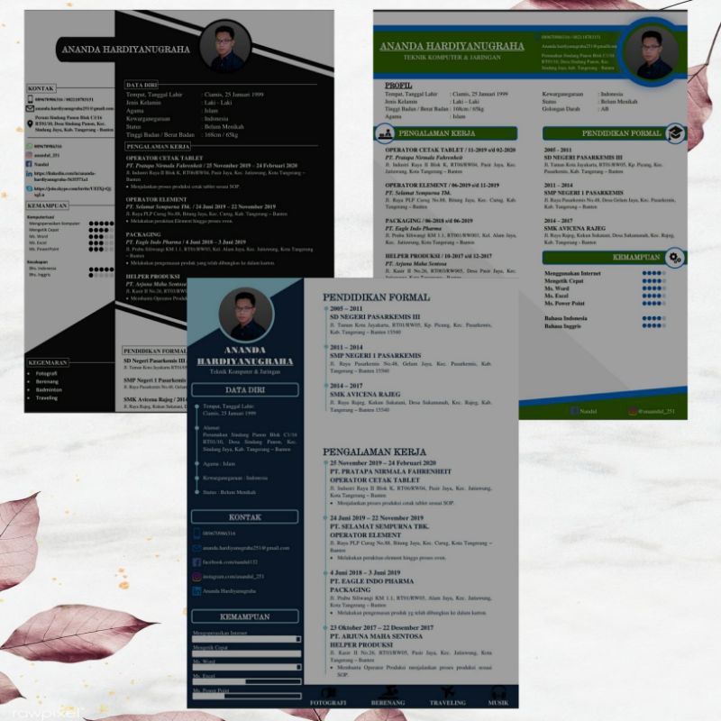 

jasa pembuatan CV khusus