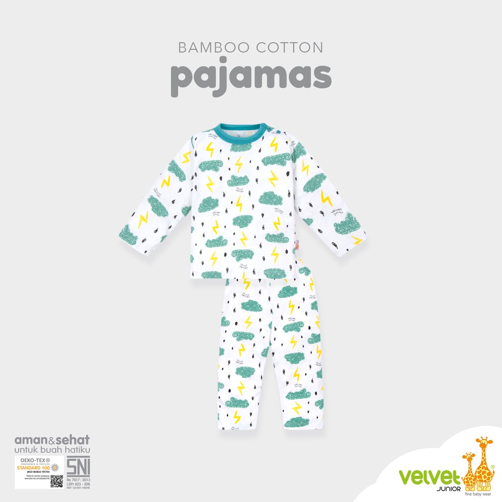 Velvet Junior Pyjamas Bamboo Cotton Boy Series M-XL