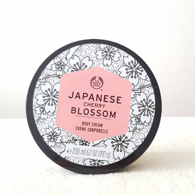 The Body Shop Japanese Cherry Blossom Body Cream 200ml 100%ORI