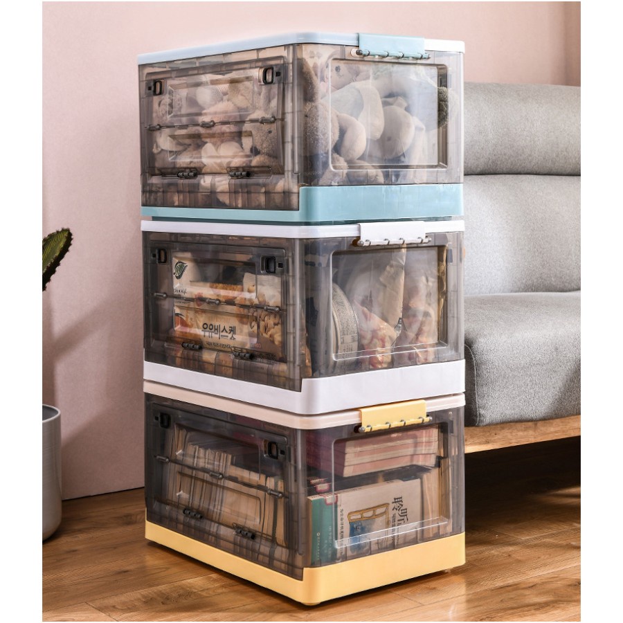 SUNSTOK Kotak Barang Organizer Stackable Storage Box - SNX1001