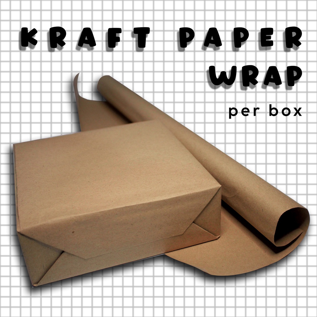

WRAP Kertas Kraft Bungkus Box Kertas Kraft