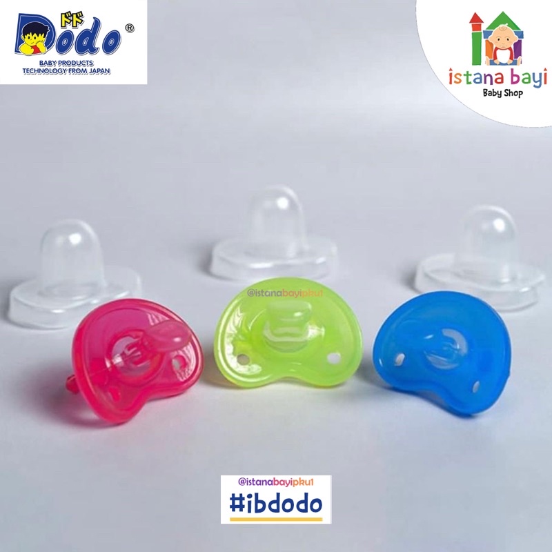 Dodo Silicone Soother Color Series - Kompeng / Dot Bayi